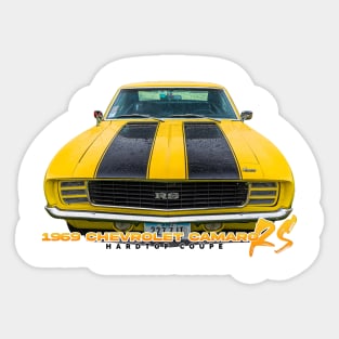 1969 Chevrolet Camaro RS Hardtop Coupe Sticker